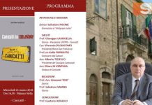 Palazzo Stella, il prof Gaetano Augello presenta il nuovo libro “Canicattì in 138 pillole” Presentazione libro Prof Gaetano Augello, Canicattì in 138 pillole