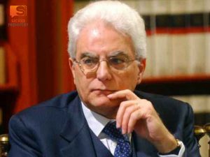 Il presidente della Repubblica, Sergio Mattarella in visita ad Agrigento