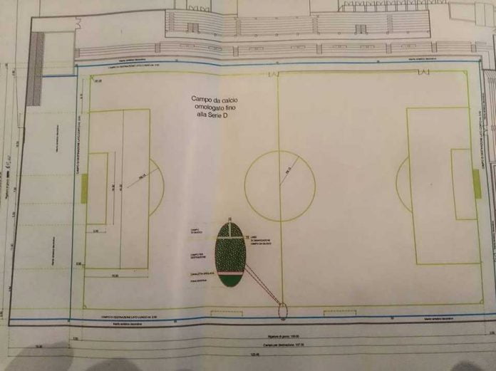Canicattì, progetto nuovo stadio