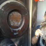 Canicattì, senso civico: il gruppo scout Canicattì 1 restaura il portone del Palazzo di città (Foto)