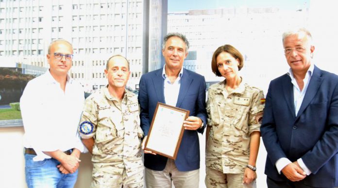 Soldato spagnolo colto da infarto, salvato all'ospedale Cannizzaro