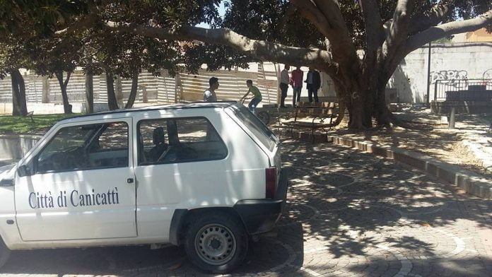 Sopralluogo villa comunale