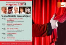 Canicattì, parte la nuova stagione teatrale 2017/2018 Stagione teatrale Canicattì 2017 - 2018
