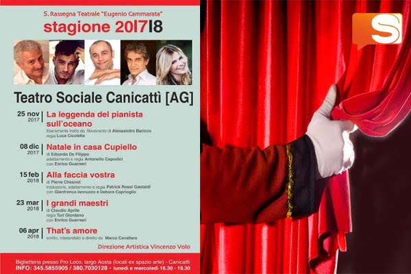 Stagione teatrale Canicattì Stagione teatrale Canicattì 2017 - 2018