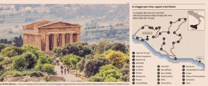 Strada dei sapori e del vino Valle dei Templi