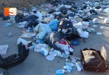 Canicattì, spazzatura nelle periferie