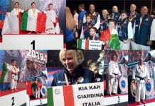 Campionati Internazionali di Karate, il team Giardina di Canicattì conquista diverse medaglie (Foto)