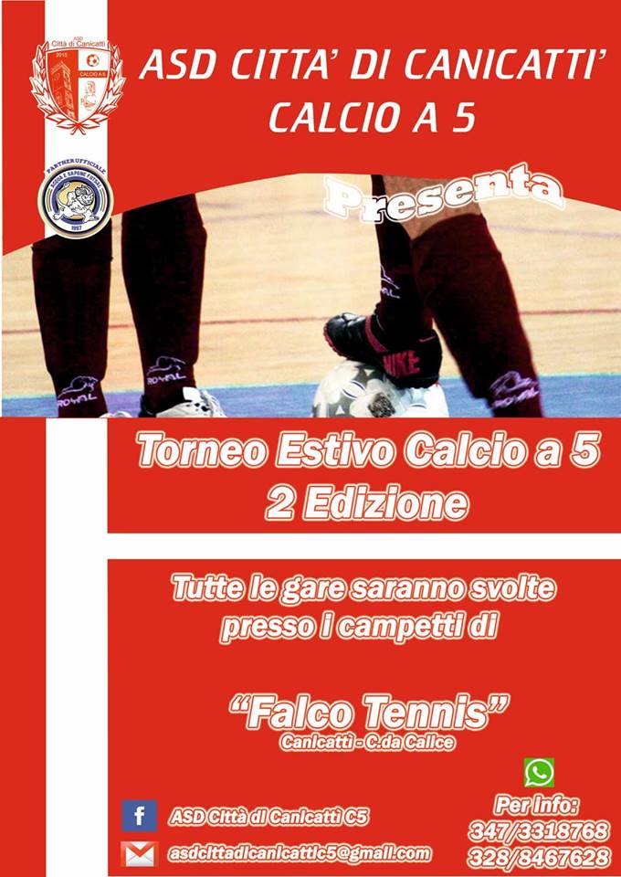Torneo calcio a 5 Canicattì