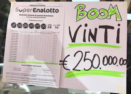 Superenalotto, 250 mila euro vinti a Palermo Vincita di 251 mila euro al superenalotto a Palermo