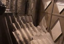 Canicattì, segnalata la presenza di amianto nelle strade (Foto)