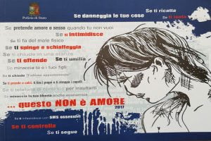 Agrigento, Campagna della Polizia di Stato "Questo non è amore" Agrigento, Campagna della Polizia di Stato "Questo non è amore"