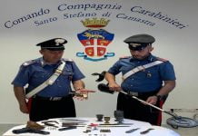 Messina, deteneva illegalmente un revolver e dell’hashish: 38enne arrestato dai Carabinieri
