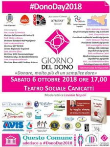 Canicattì, Tutto pronto per la "Giornata del Dono" di Sabato prossimo