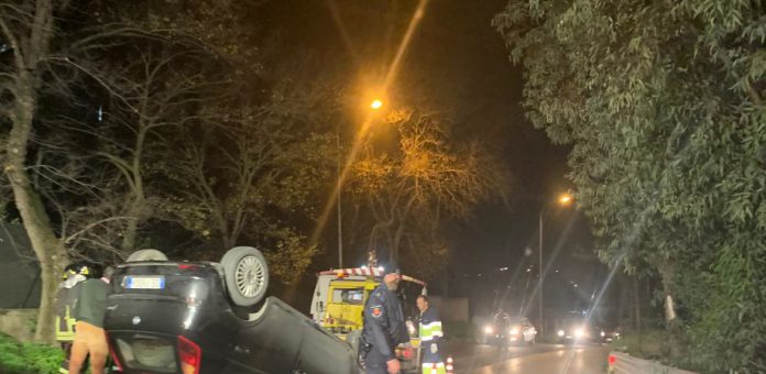 Caltanissetta, incidente autonomo