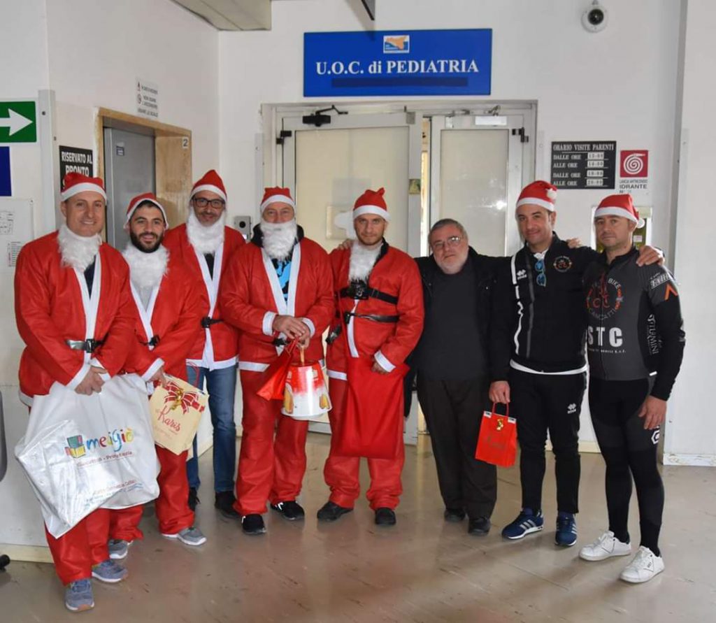 Canicattì, Natale in bici: successo per l'iniziativa(Foto)