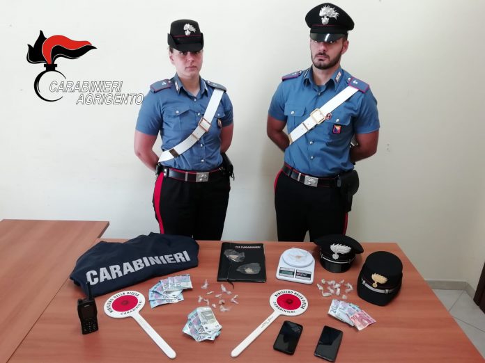 Operazione Fortino, arresto pusher Favara