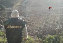 Canicattì, sequestrata discarica abusiva: scoperti rifiuti interrati in un’area ove doveva sorgere un vigneto