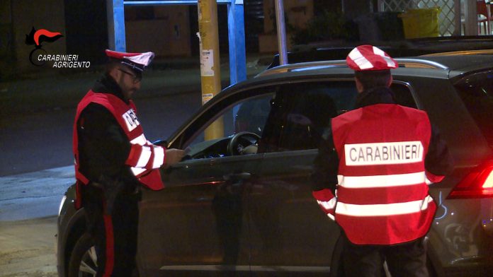 Controlli dei carabinieri a Raffadali