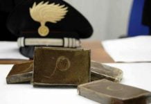 Sequestro hashish carabinieri Agrigento