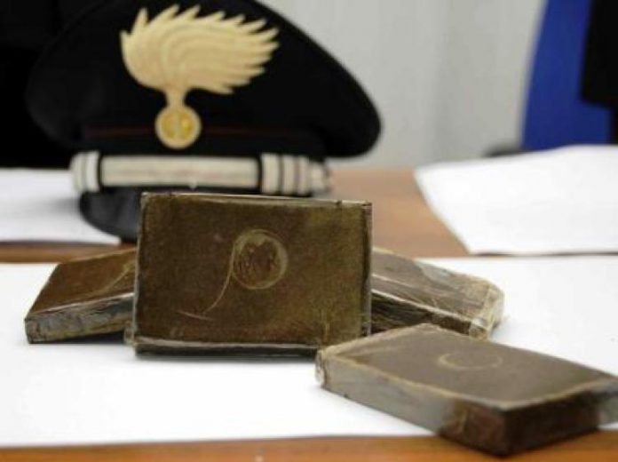 hashish Sequestro hashish carabinieri Agrigento