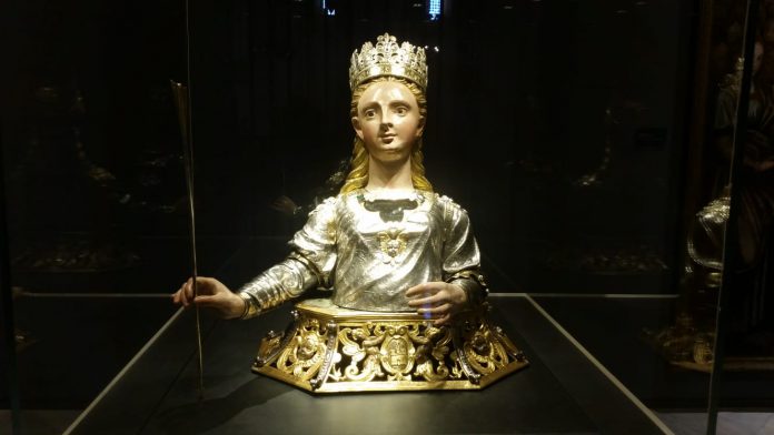 Agrigento, Busto reliquiario di Santa Vittoria