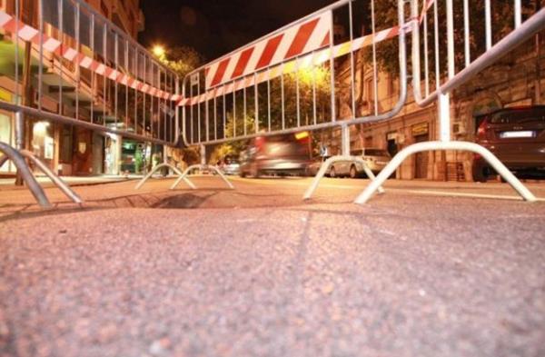 strada transennata