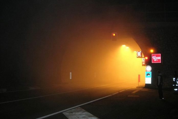 incendio-galleria Inendio in galleria