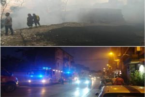 Caltanissetta, vasto incendio mette in pericolo la città: sul posto Croce Rossa, Forestale e Vigili del Fuoco