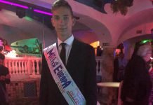 Canicattì, Giuseppe Asaro vince la fascia portamento nel concorso Mister e Miss Europa (Foto)