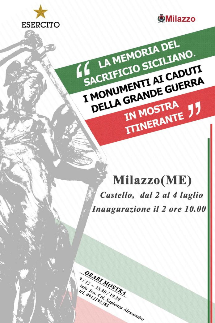 Sicilia, mostra del sacrificio siciliano