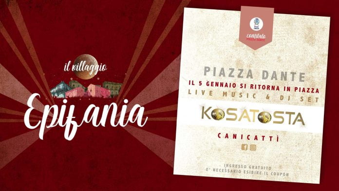Canicattì, concerto epifania