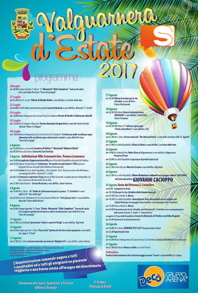 programma estate valguarnerese