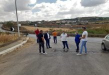 Canicattì, mancanza di marciapiedi in città: Flash Mob di protesta