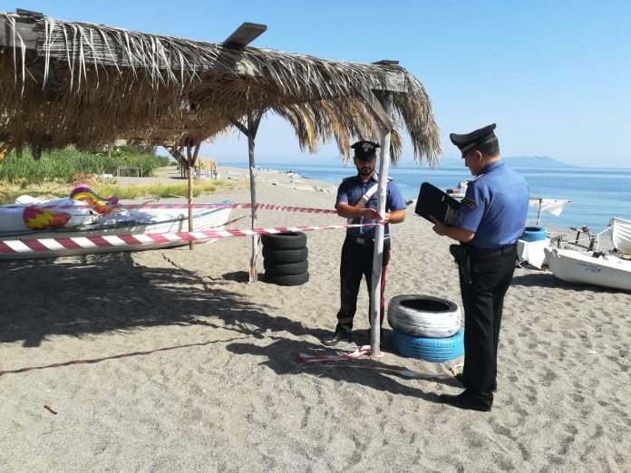 Sequestro area demaniale CC Gioiosa Marea