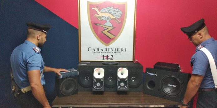 Messina, controlli dei carabinieri ferragosto