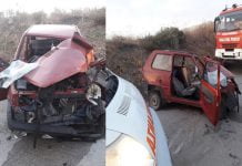 Incidente stradale strada provinciale 12 Naro Campobello di Licata
