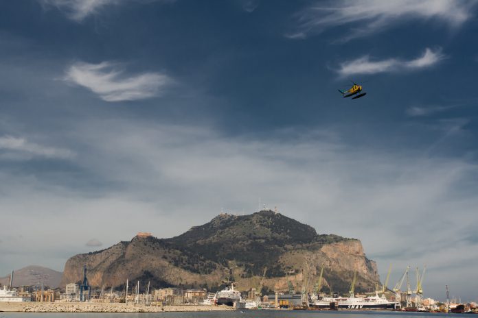 Ordigno bellico al Porto di Palermo