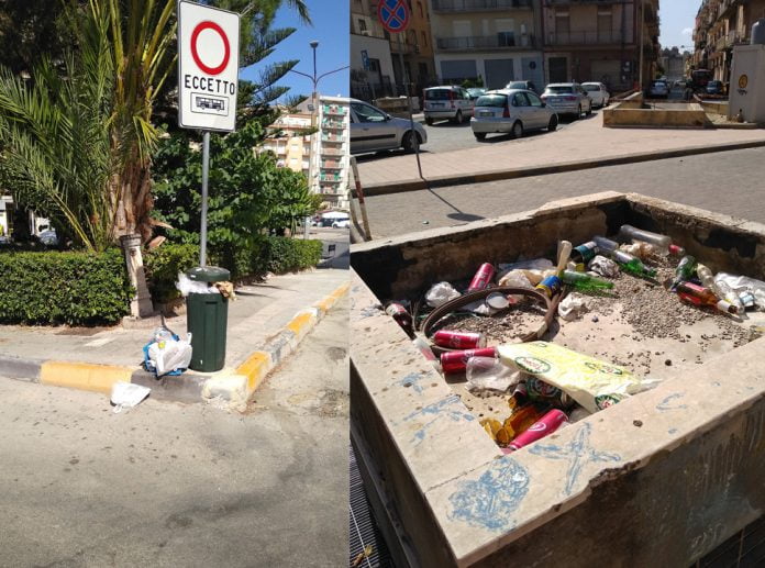 Sporcizia largo Aosta