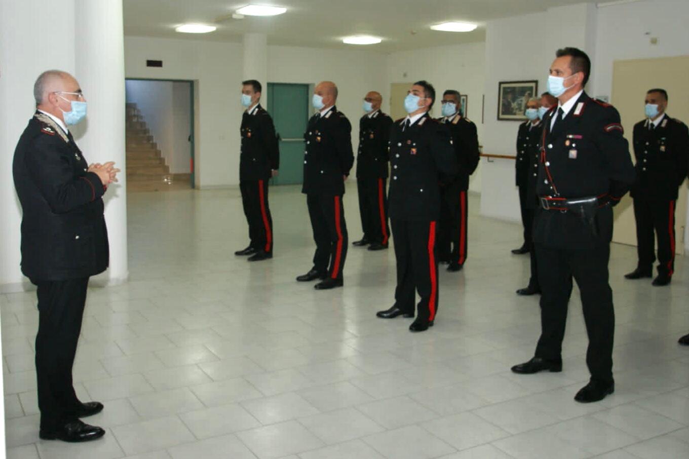 Carabinieri: il Comandante della Legione Sicilia visita la Compagnia di Canicattì Carabinieri: il Comandante della Legione Sicilia visita la Compagnia di Canicattì