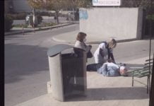 Canicattì, ritardo nei soccorsi: anziano si accascia per terra fuori dall’ospedale(Video)