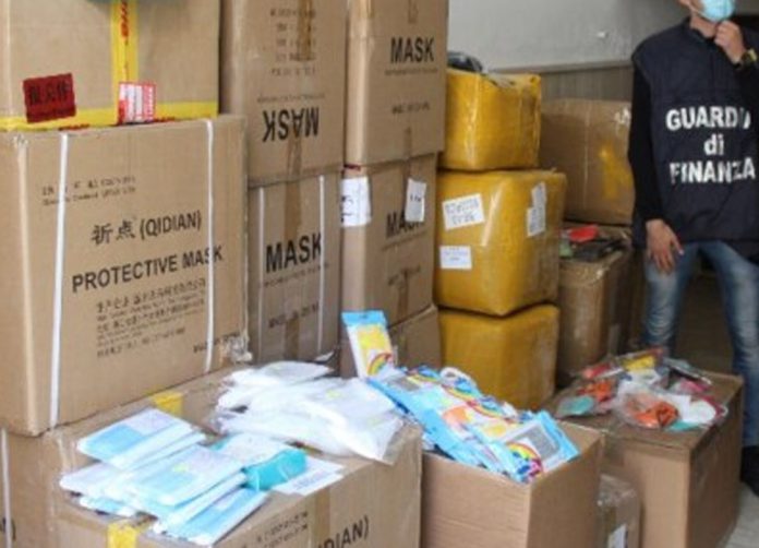 Mascherine non a norma