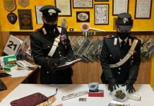 Sant’Agata di Militello, coniugi arrestati per detenzione e spaccio di sostanze stupefacenti