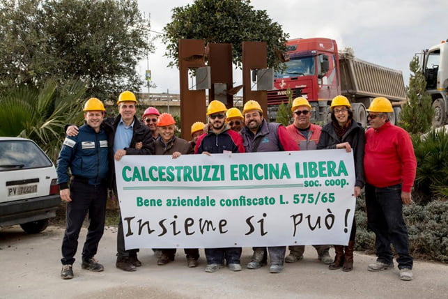 Il volto di un’Italia che non molla, la calcestruzzi Ericina Libera promuove antimafia e green Il volto di un’Italia che non molla, la calcestruzzi Ericina Libera promuove antimafia e green