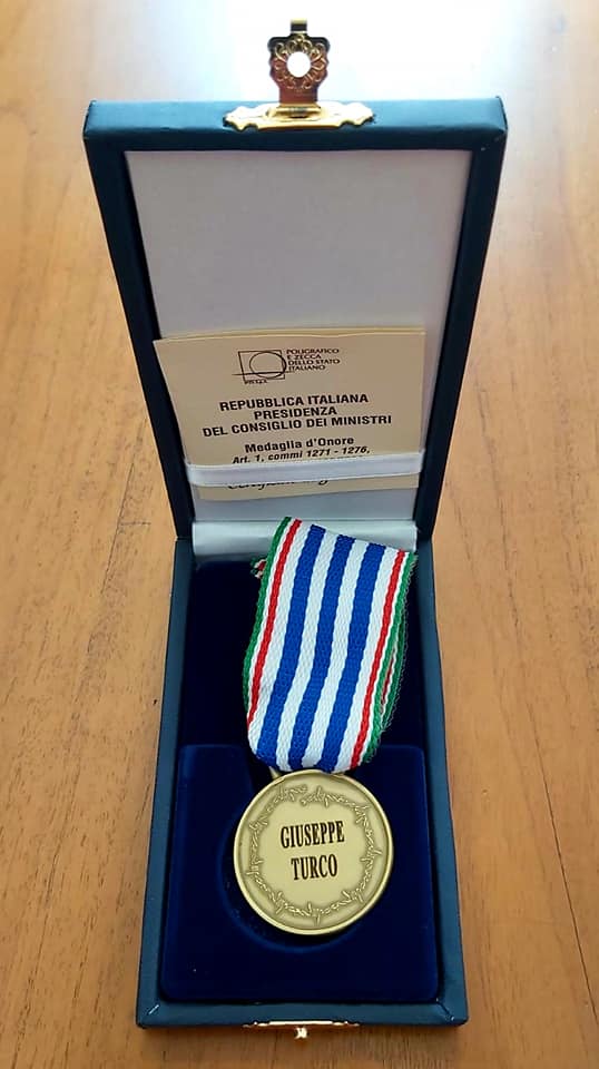 Canicattì, giorno della memoria: l'amministrazione comunale conferisce medaglia d'onore agli eredi di Giuseppe Turco Canicattì, giorno della memoria: l'amministrazione comunale conferisce medaglia d'onore agli eredi di Giuseppe Turco