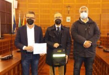 Canicattì, in ricordo di Pippo Accardo: La famiglia dona defibrillatore alla città.