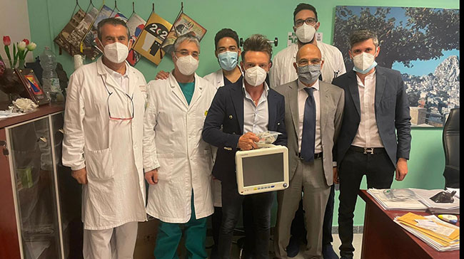 Donazione monitor ospedale Agrigento