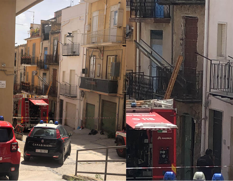 Canicattì, esplosione in una casa in via Mazzini: feriti due vigili del fuoco(Foto) Canicattì, esplosione in una casa in via Mazzini: feriti due vigili del fuoco(Foto)