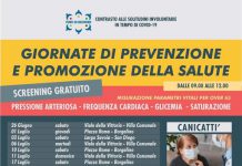 Canicattì, 𝗘-𝗦𝗧𝗔𝗧𝗘 𝗕𝗘𝗡𝗘! : screening gratuito a tutti gli over 65