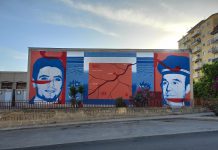Canicattì, “Il ricordo”: l’opera di street art firmata da Luogo Comune e Riccardo Buonafede
