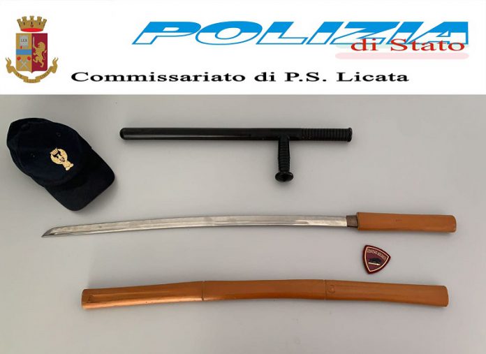 Sequestro armi, Polizia
